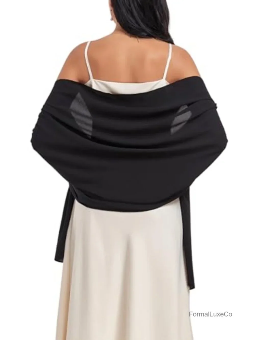 Chiffon Shawl Wrap Evening Wedding Stole Lightweight Scarf